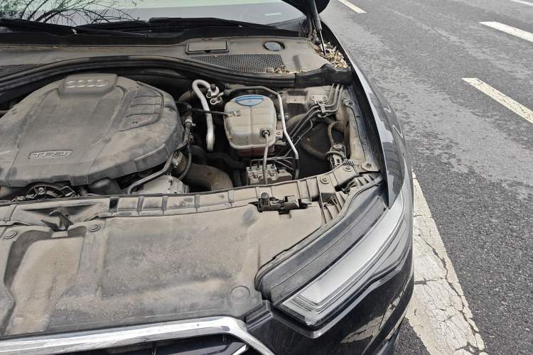 Used Audi A6L 2018 30th Anniversary Edition TFSI Trendy Model Engine Bay Left
