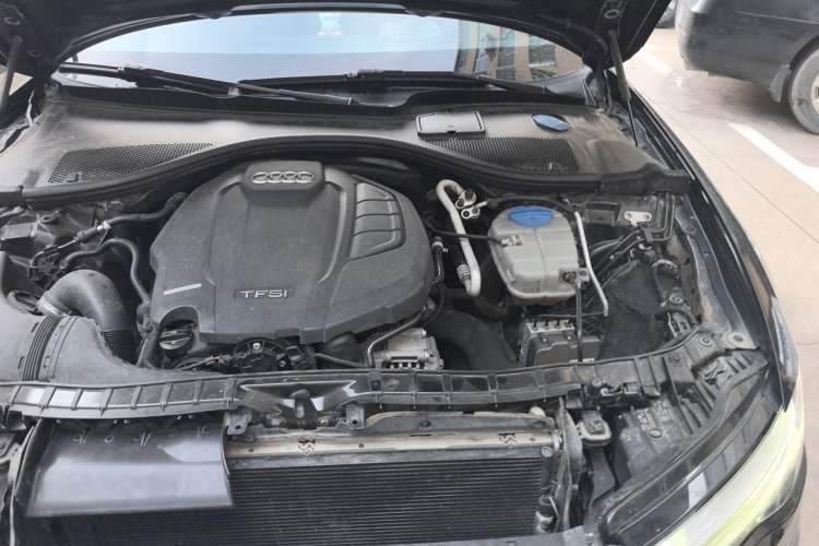 Used Audi A6L 2018 30th Anniversary Edition TFSI Trendy Model Engine Bay Left