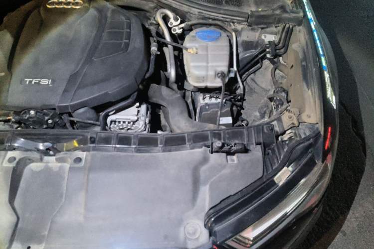 Used Audi A6L 2018 30th Anniversary Edition TFSI Trendy Model Engine Bay Left