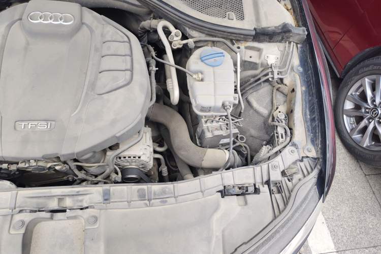 Used Audi A6L 2018 30th Anniversary Edition TFSI Trendy Model Engine Bay Left