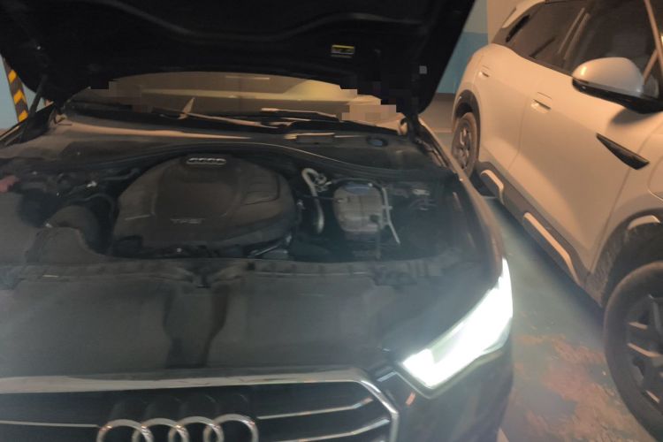 Used Audi A6L 2018 30th Anniversary Edition TFSI Trendy Model Engine Bay Left