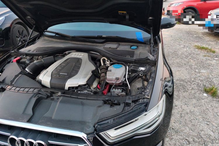 Used Audi A6L 2018 30th Anniversary Edition 45 TFSI quattro Luxury Model Engine Bay Left