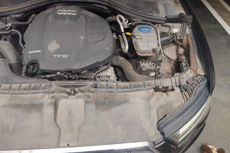 Used Audi A6L 2018 TFSI Collector's Edition Engine Bay Left