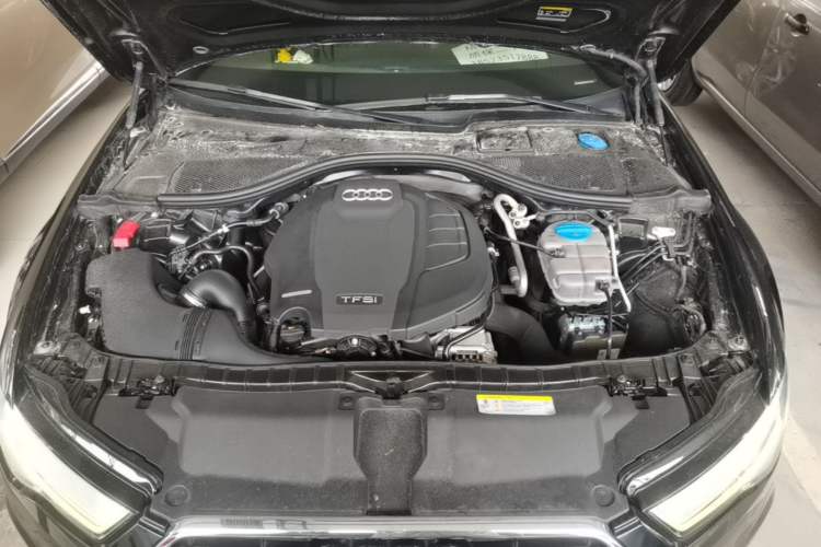 Used Audi A6L 2018 30th Anniversary Edition TFSI Trendy Model Engine Bay