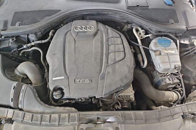 Used Audi A6L 2018 30th Anniversary Edition TFSI Trendy Model Engine Bay