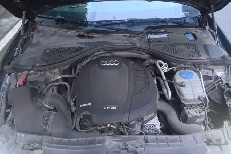 Used Audi A6L 2018 30th Anniversary Edition TFSI Trendy Model Engine Bay