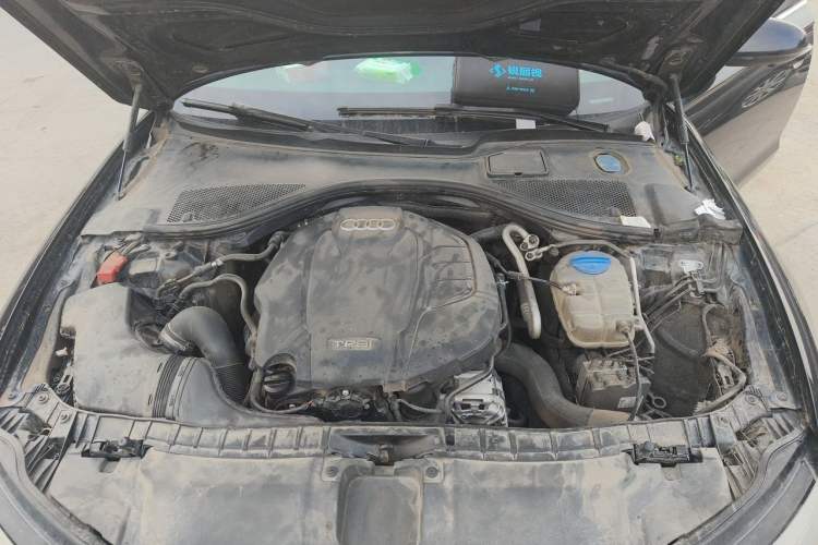 Used Audi A6L 2018 30th Anniversary Edition TFSI Trendy Model Engine Bay