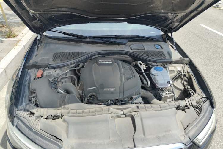 Used Audi A6L 2018 30th Anniversary Edition TFSI Trendy Model Engine Bay