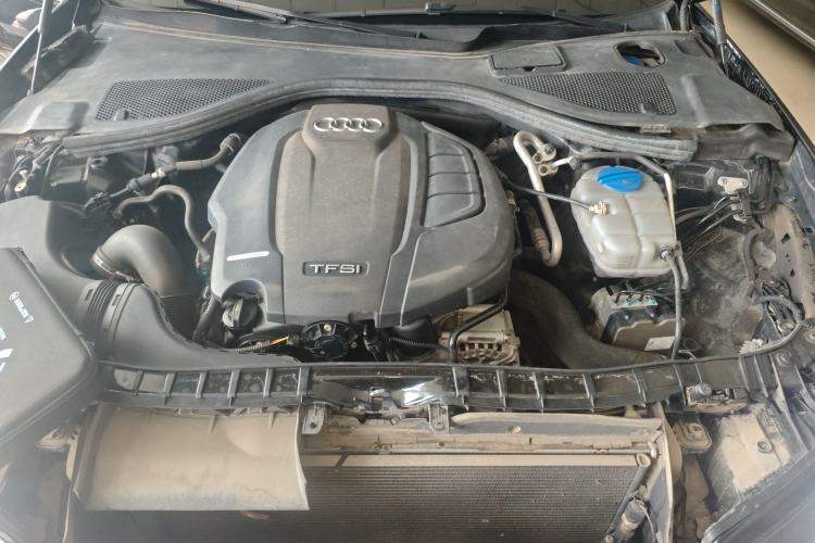 Used Audi A6L 2018 30th Anniversary Edition TFSI Trendy Model Engine Bay