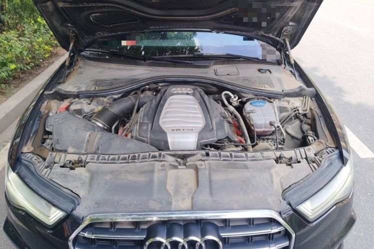 Used Audi A6L 2018 30th Anniversary Edition 30 FSI Style Model Engine Bay