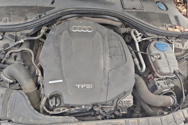 Used Audi A6L 2018 30th Anniversary Edition TFSI Trendy Model Engine Bay