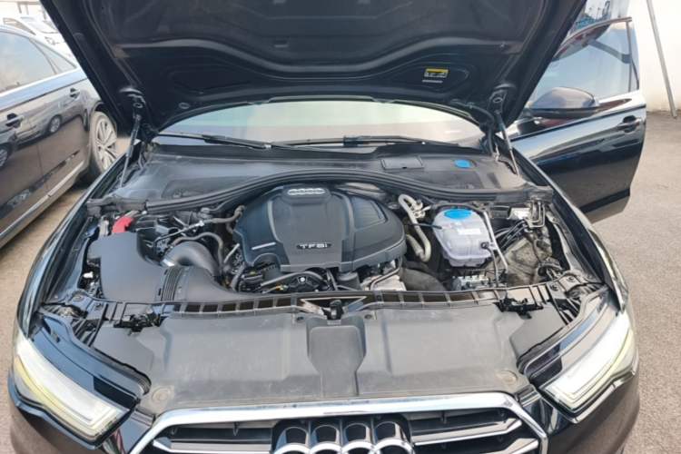 Used Audi A6L 2018 30th Anniversary Edition TFSI Trendy Model Engine Bay