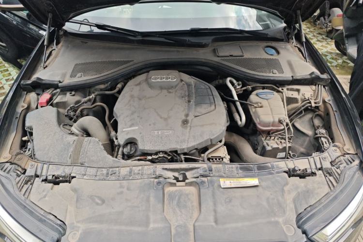 Used Audi A6L 2018 30th Anniversary Edition TFSI Trendy Model Engine Bay