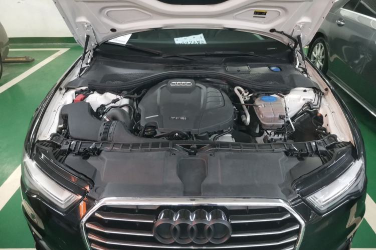 Used Audi A6L 2018 30th Anniversary Edition TFSI Trendy Model Engine Bay