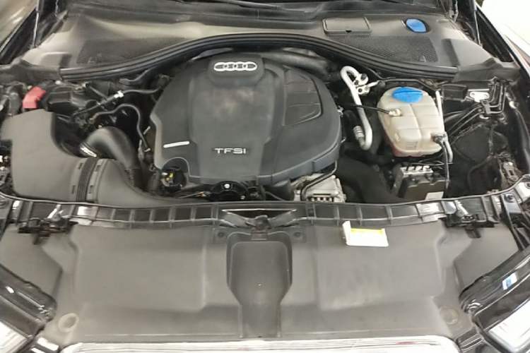 Used Audi A6L 2018 30th Anniversary Edition TFSI Trendy Model Engine Bay
