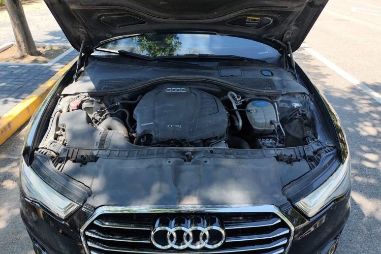Used Audi A6L 2018 30th Anniversary Edition TFSI Trendy Model Engine Bay