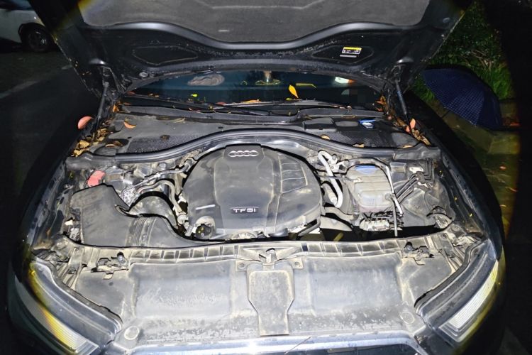 Used Audi A6L 2018 30th Anniversary Edition TFSI Trendy Model Engine Bay