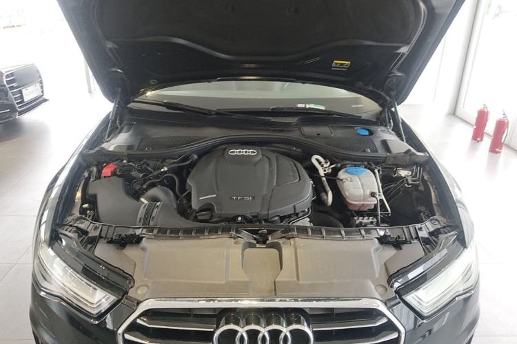 Used Audi A6L 2018 30th Anniversary Edition TFSI Trendy Model Engine Bay
