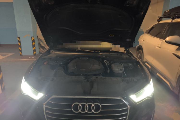 Used Audi A6L 2018 30th Anniversary Edition TFSI Trendy Model Engine Bay