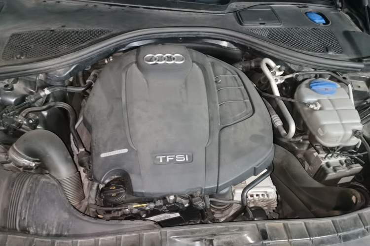 Used Audi A6L 2018 30th Anniversary Edition TFSI Trendy Model Engine Bay