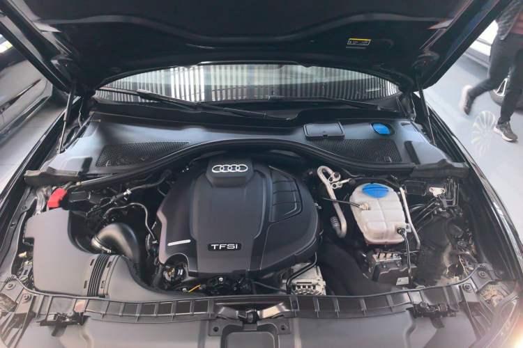 Used Audi A6L 2018 30th Anniversary Edition TFSI Trendy Model Engine Bay