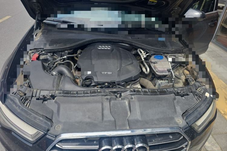 Used Audi A6L 2018 30th Anniversary Edition TFSI Trendy Model Engine Bay