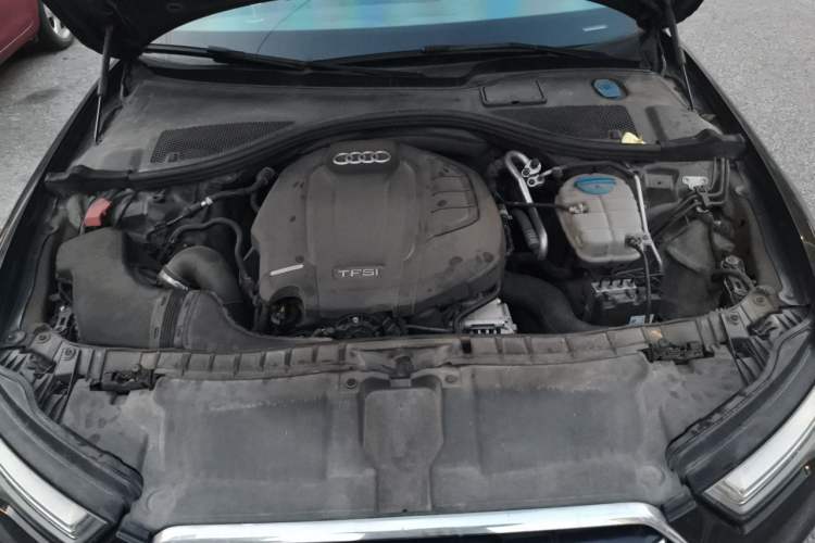 Used Audi A6L 2018 30th Anniversary Edition TFSI Trendy Model Engine Bay