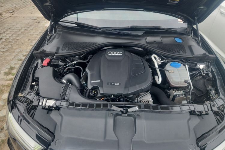 Used Audi A6L 2018 30th Anniversary Edition TFSI Trendy Model Engine Bay