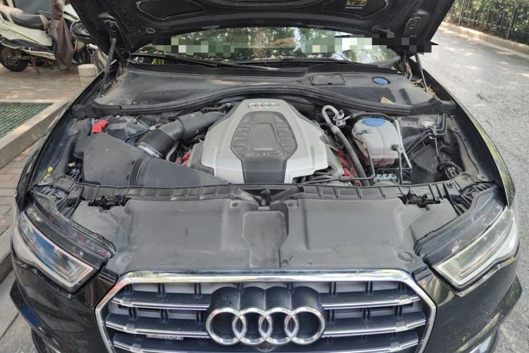 Used Audi A6L 2018 30th Anniversary Edition 45 TFSI quattro Luxury Model Engine Bay