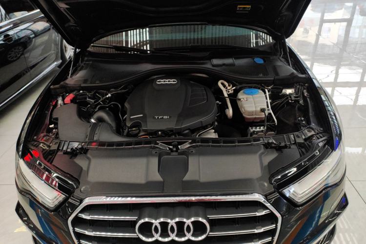 Used Audi A6L 2018 30th Anniversary Edition TFSI Trendy Model Engine Bay