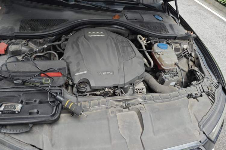 Used Audi A6L 2018 30th Anniversary Edition TFSI Trendy Model Engine Bay
