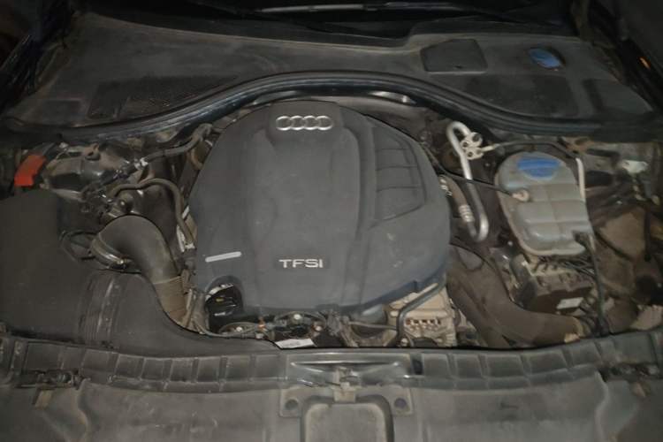 Used Audi A6L 2018 30th Anniversary Edition TFSI Trendy Model Engine Bay