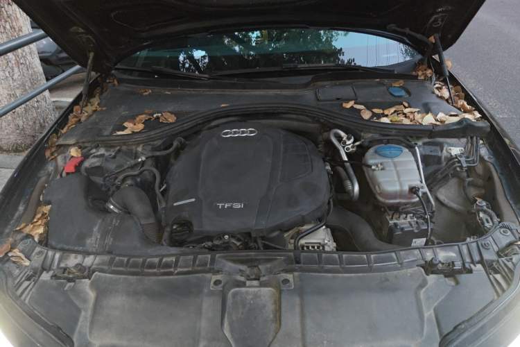 Used Audi A6L 2018 30th Anniversary Edition TFSI Trendy Model Engine Bay