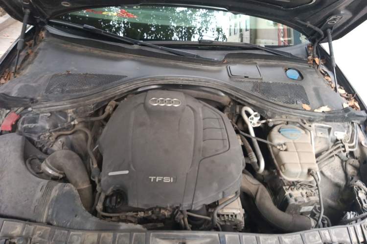 Used Audi A6L 2018 30th Anniversary Edition TFSI Trendy Model Engine Bay
