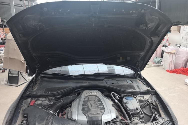 Used Audi A6L 2018 30th Anniversary Edition 45 TFSI quattro Sport model Engine Bay