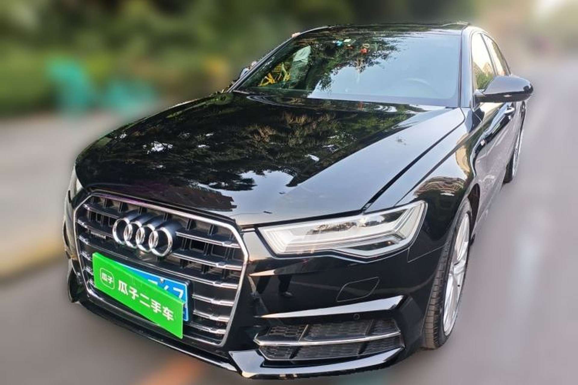 Used Audi A6L 2018 30th Anniversary Edition 45 TFSI quattro Sport model Front Left 45 Deg