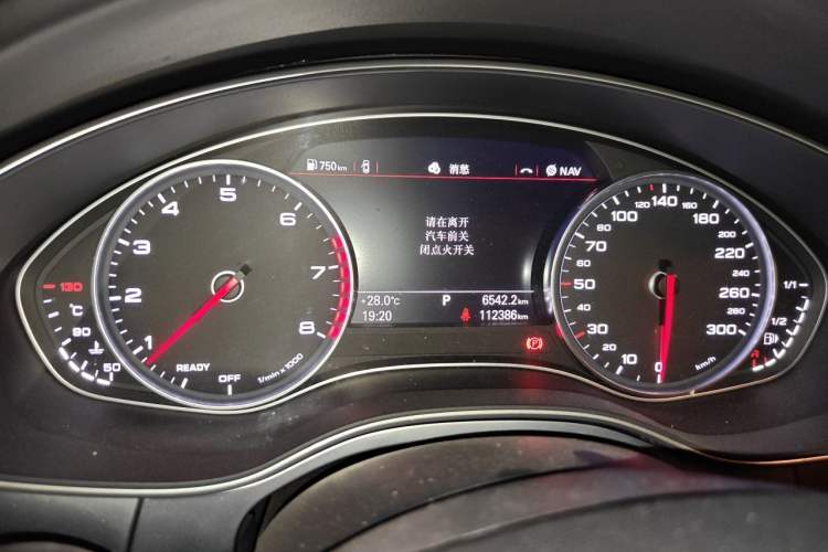 Used Audi A6L 2018 30th Anniversary Edition TFSI Trendy Model Instrument Cluster