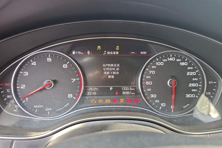 Used Audi A6L 2018 30th Anniversary Edition TFSI Trendy Model Instrument Cluster