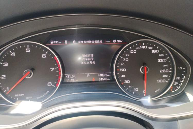 Used Audi A6L 2018 30th Anniversary Edition 45 TFSI quattro Luxury Model Instrument Cluster