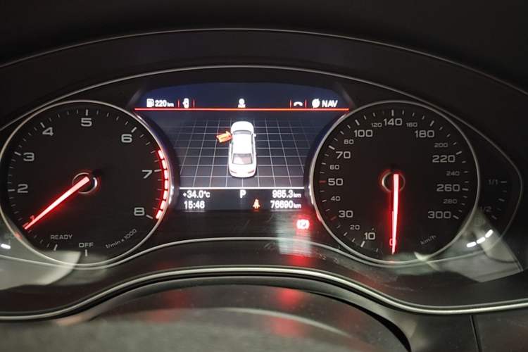 Used Audi A6L 2018 30th Anniversary Edition TFSI Trendy Model Instrument Cluster