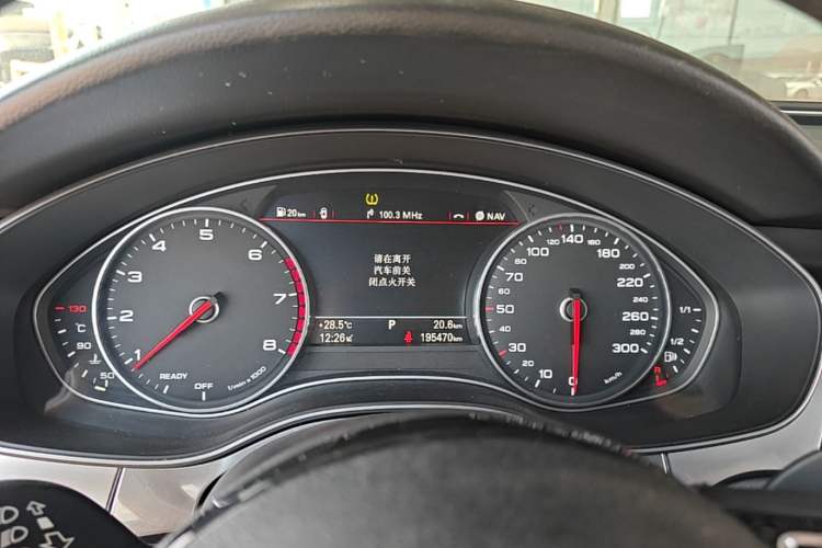 Used Audi A6L 2018 30th Anniversary Edition 45 TFSI quattro Sport model Instrument Cluster
