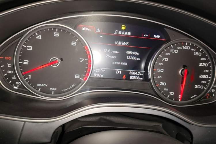 Used Audi A6L 2018 30th Anniversary Edition 45 TFSI quattro Sport model Instrument Cluster