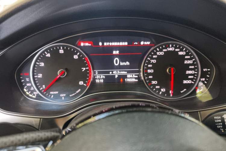 Used Audi A6L 2018 30th Anniversary Edition 45 TFSI quattro Sport model Instrument Cluster