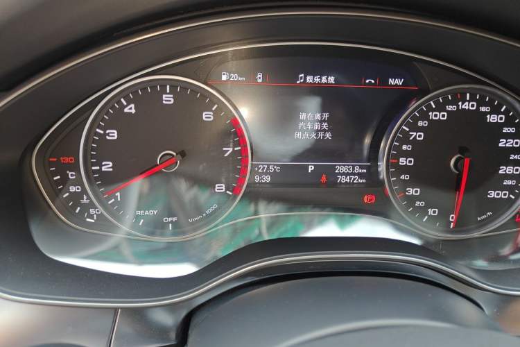Used Audi A6L 2018 30th Anniversary Edition 30 FSI Style Model Instrument Cluster
