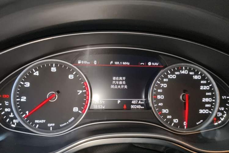 Used Audi A6L 2018 30th Anniversary Edition TFSI Trendy Model Instrument Cluster