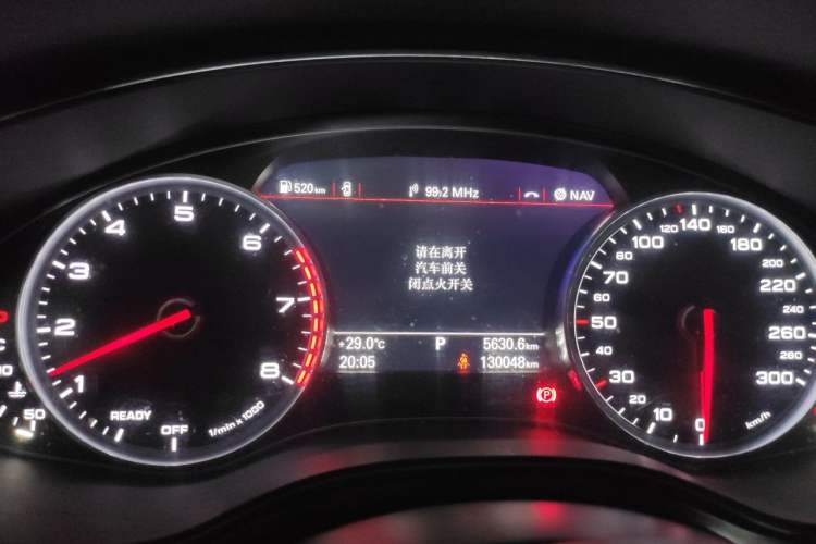 Used Audi A6L 2018 30th Anniversary Edition 45 TFSI quattro Luxury Model Instrument Cluster