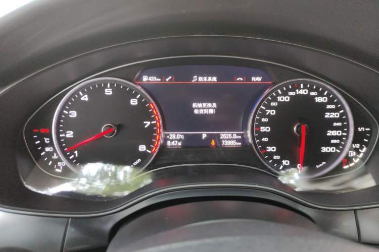 Used Audi A6L 2018 30th Anniversary Edition 45 TFSI quattro Luxury Model Instrument Cluster