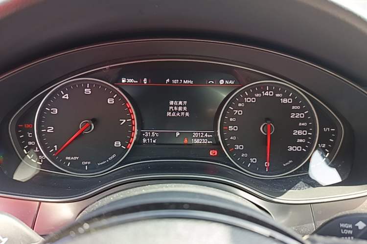 Used Audi A6L 2018 30th Anniversary Edition 45 TFSI quattro Sport model Instrument Cluster