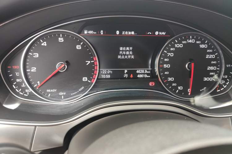 Used Audi A6L 2018 30th Anniversary Edition 35 TFSI Sport Edition Odometer Close Up