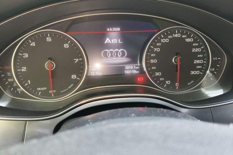 Used Audi A6L 2018 30th Anniversary Edition TFSI Trendy Model Odometer Close Up